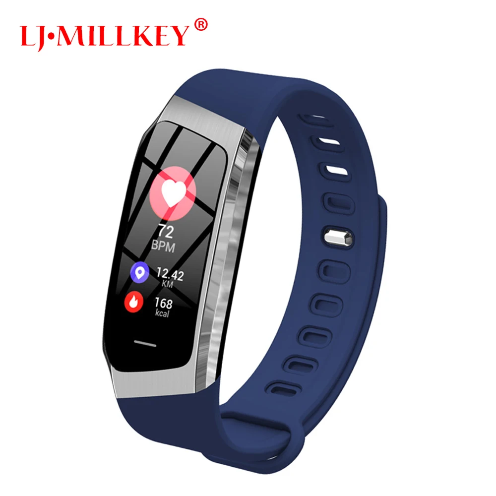 

Smart Band 0.96 Inch Colorful Screen IP68 Waterproof Smart Bracelet Big Battery Capacity Smart Heart Rate Tracker
