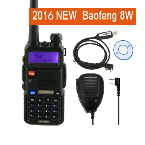 Baofeng UV 5R 8W Walkie Talkie UV8HX Dual Band Ham Radio Sister Baofeng 82 uv82 GT