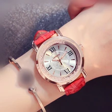 Trend female student leather strap waterproof quartz watch casual watch women's quartz Fashion & Casual Chronograph Trend female student leather strap waterproof quartz watch casual watch women's quartz Fashion & Casual Chronograph