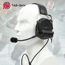 TAC-SKY COMTAC II силиконовые наушники Версия электронный Тактический слуховой защиты шумоподавление звукосниматель военные наушники