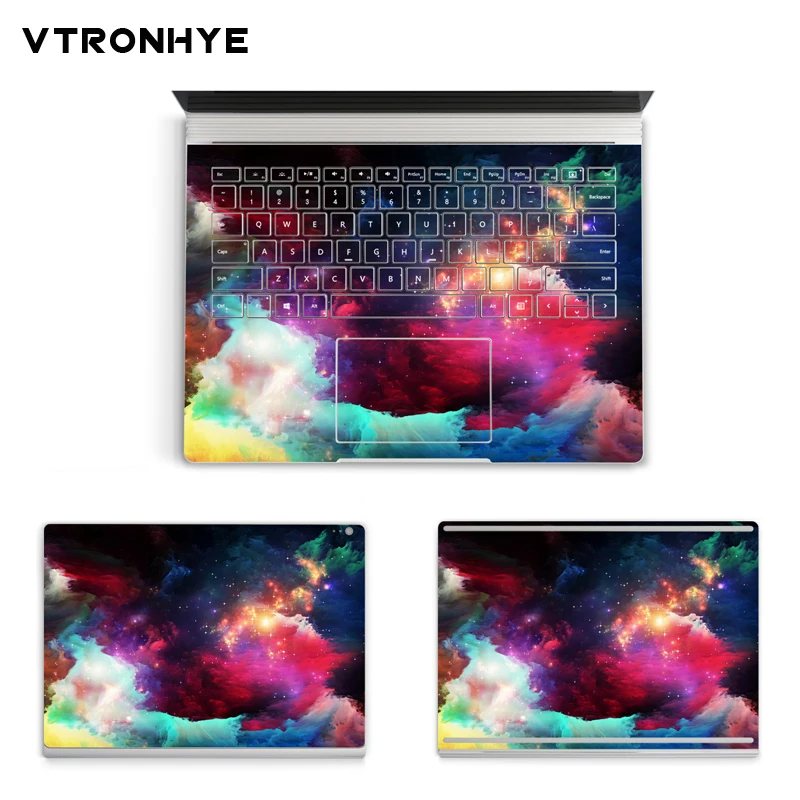 

PVC Notebook Skin Stickers for Microsoft Surface book 13.5 inch Starry sky series Laptop Cover Stickers for surface book 13.5''