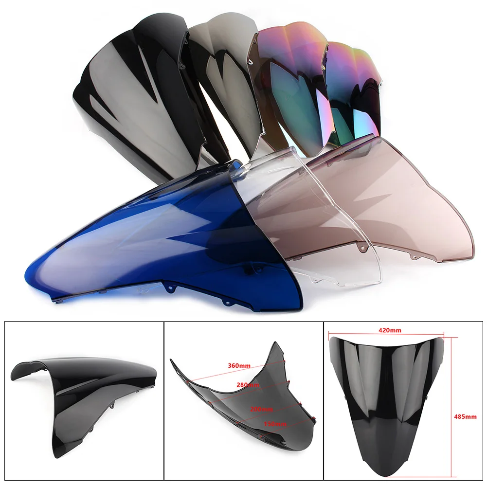 

VFR800 Motorcycle Windshield Windscreen Double Bubble For Honda VFR 800 2002 2003 2004 2005 2006 2007 2008 2009 2010 2011 2012