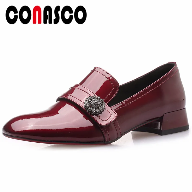 CONASCO Одежда высшего качества Женская обувь на высоком каблуке из натуральной