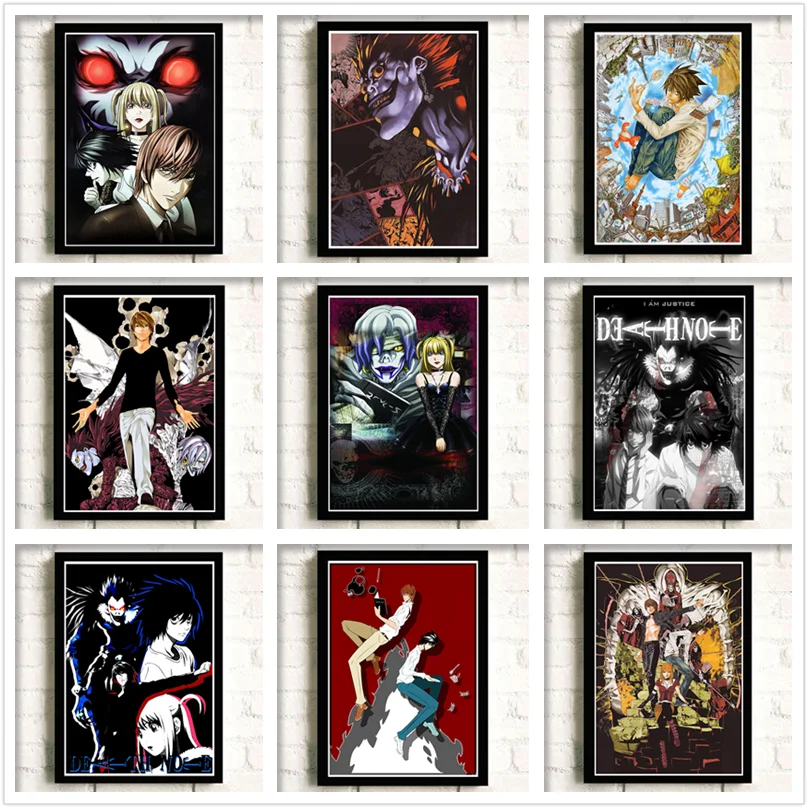 DEATH NOTE Cartoon Animation COMICS High Definition Printing Poster Bar 