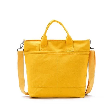 

New Female Casual Tote Shopping Bag Messenger Bags Summer Women Canvas Zipper style Shoulder Beach Bag