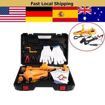 

1 Set 3Ton 12V DC Automotive Electric Jack Lifting Car SUV Emergency Equipment w/ Impact Wrench Car Repair Tool Kits Set