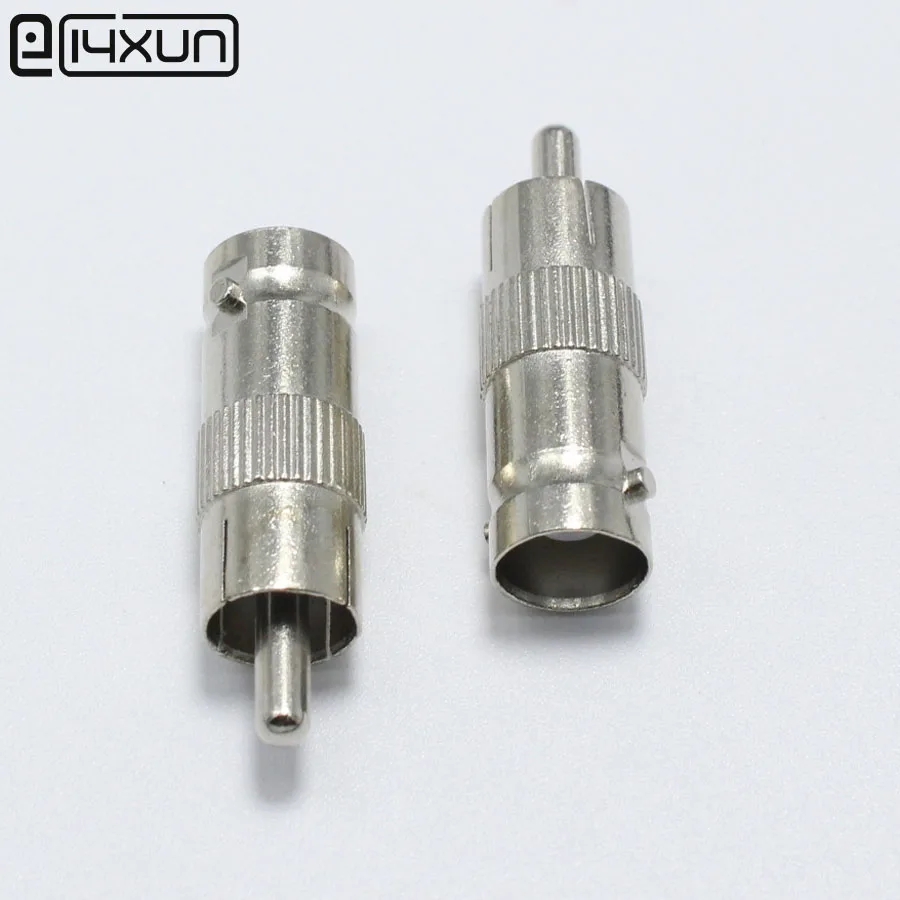 

2pcs High Quality BNC Female jack to RCA Male Plug DVR COAX Adapter Connector
