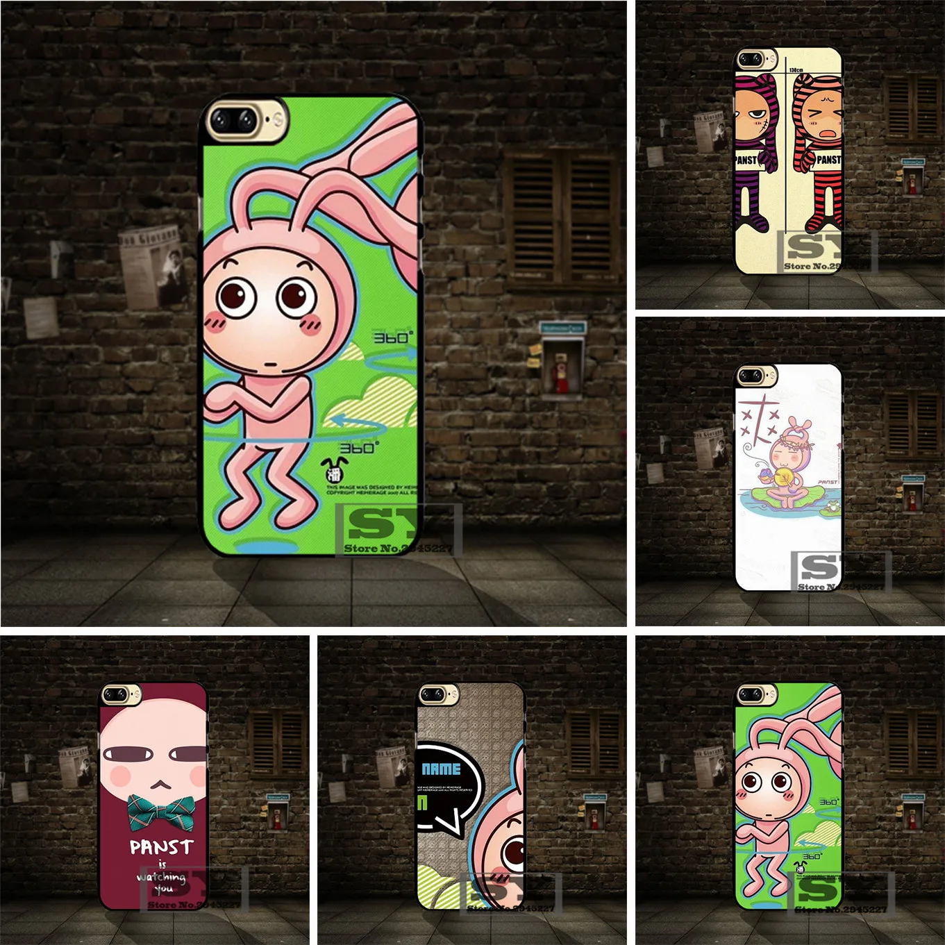 Yooyour panst прекрасный мультфильм обложка case для apple iphone 4 4s 5 5s se 5c 6 x9 6s 7 плюс htc m7 m8 m9 a9 |