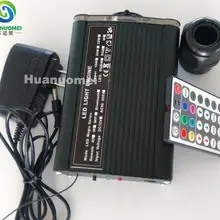 18 Вт Светодиодный светильник RGBW двигатель с регулятор мерцания; с 28key RF пульт дистанционного управления, AC100-240V вход