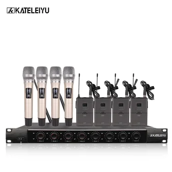 System 8600E Professional Wireless Microphone 8 Channel Professional VHF 8 Stage Karaoke Microphone Handheld Wireless Microphone System 8600E Professional Wireless Microphone 8 Channel Professional VHF 8 Stage Karaoke Microphone Handheld Wireless Microphone