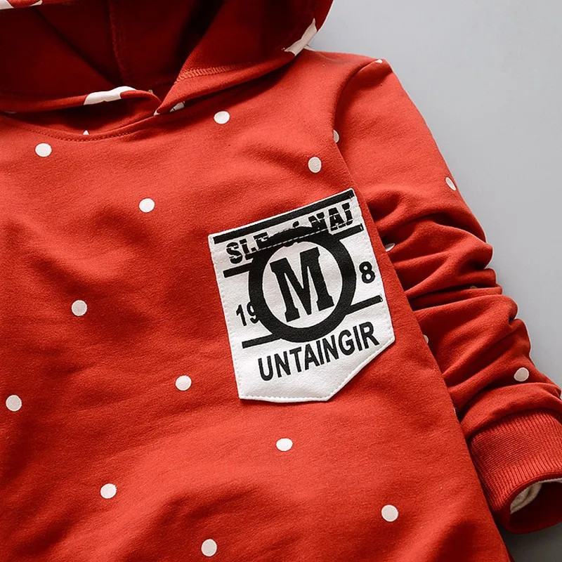 New Baby Sets Star Cotton Suits 2016 Infant Outerwear Spring Autumn Boys Clothes Pants Hooded Suit Hot Dot Tops Baby Clothing (7)