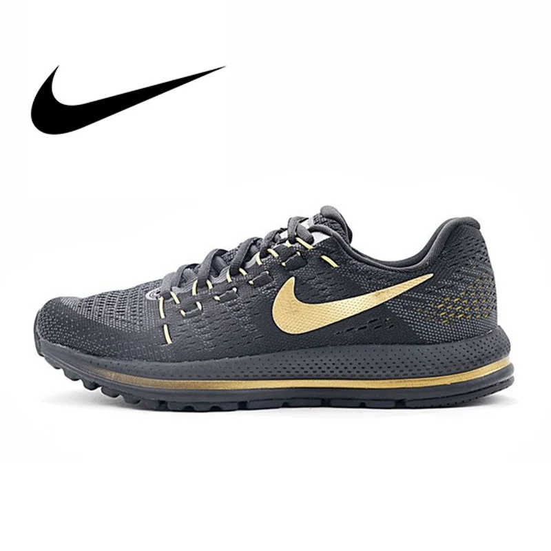 

NIKE AIR ZOOM VOMERO V12 Men's Breathable Running Shoes Sports Sneakers Athletic Designer Footwear 2018 New Walking 863762-008