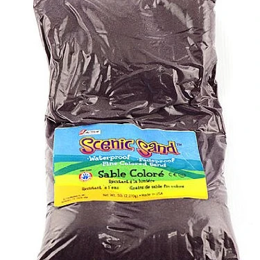 Scenic Sand 4563 Activa 5 lbs Bag of Colored Sand Purple (1)