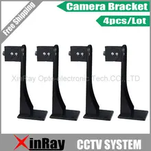 Free Shipping 4pcs 164mm Height Wall Mount Stand Bracket For Security Camera,Base Diameter 64mm CCTV Accessories Wholesale AB203