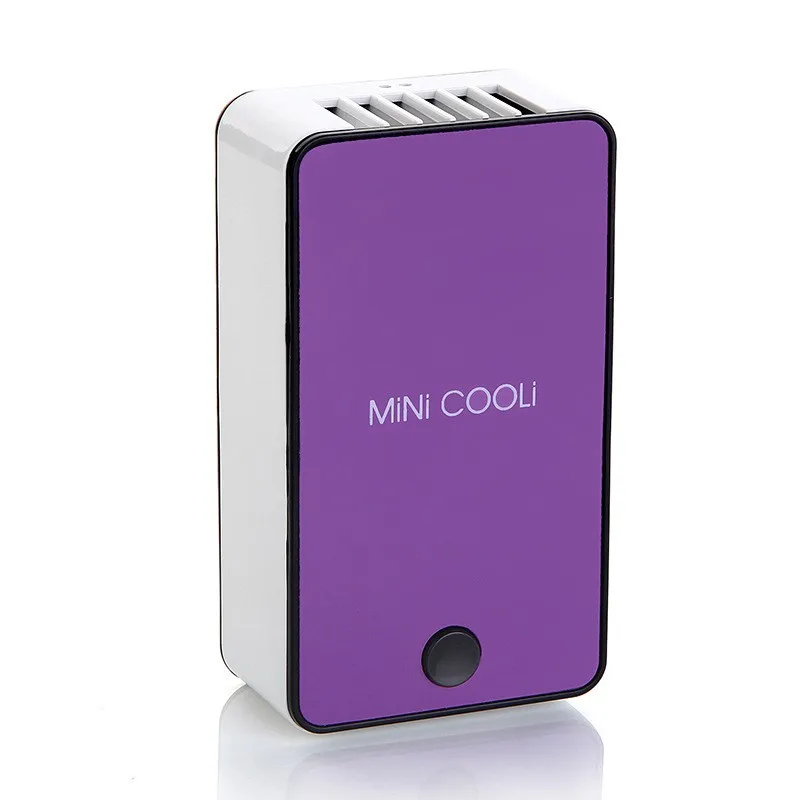 Портативный мини-вентилятор Cooli USB, настольный кондиционер, увлажнение, охлаждение, перезаряжаемый вентилятор, сушилка для ресниц