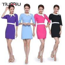 Горячая униформа для медсестер медицинское платье Медицинская одежда для женщин хирургический костюм Женская медицинская Униформа салон красоты большой размер S-3XL