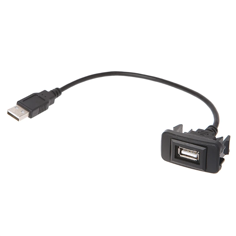 AUX USB порт кабель адаптер 12-24 В шнур провод usb Зарядка адаптер для Toyota VIGO