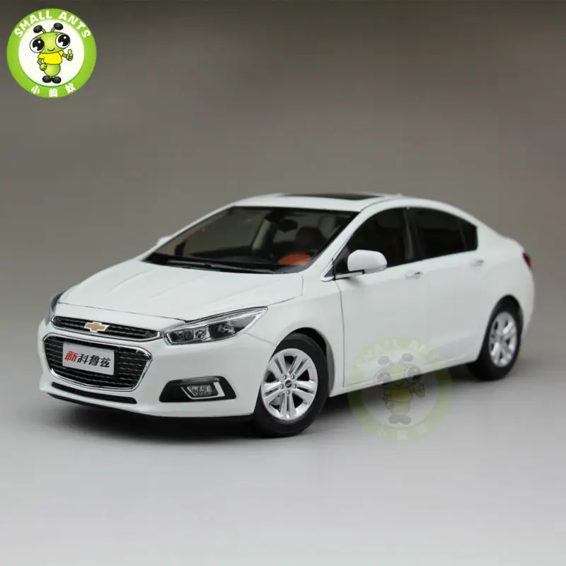 1:18 Chevrolet New Cruze литая модель автомобиля Белый