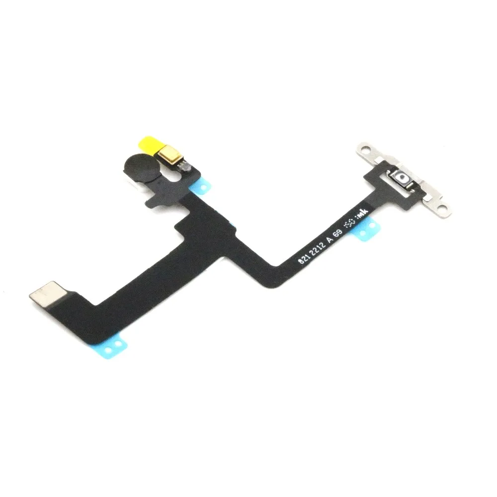 Switch On Off Power Button Flex With Metal Cover Bracket Assembly