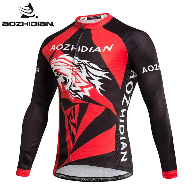 2017 AZD95S Men Specialized Cycling Jersey Funny Long Sleeve Bike