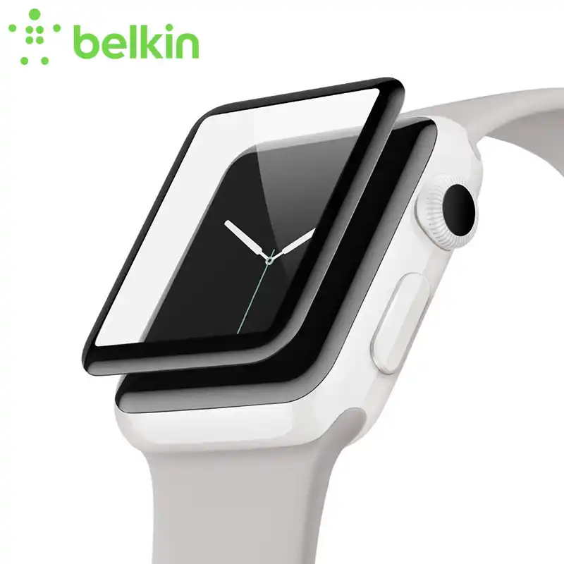 Belkin Original Screenforce Ultracurve Screen Glass Protection For Apple Watch 42mm Series 2 3 With Package F8w840qe
