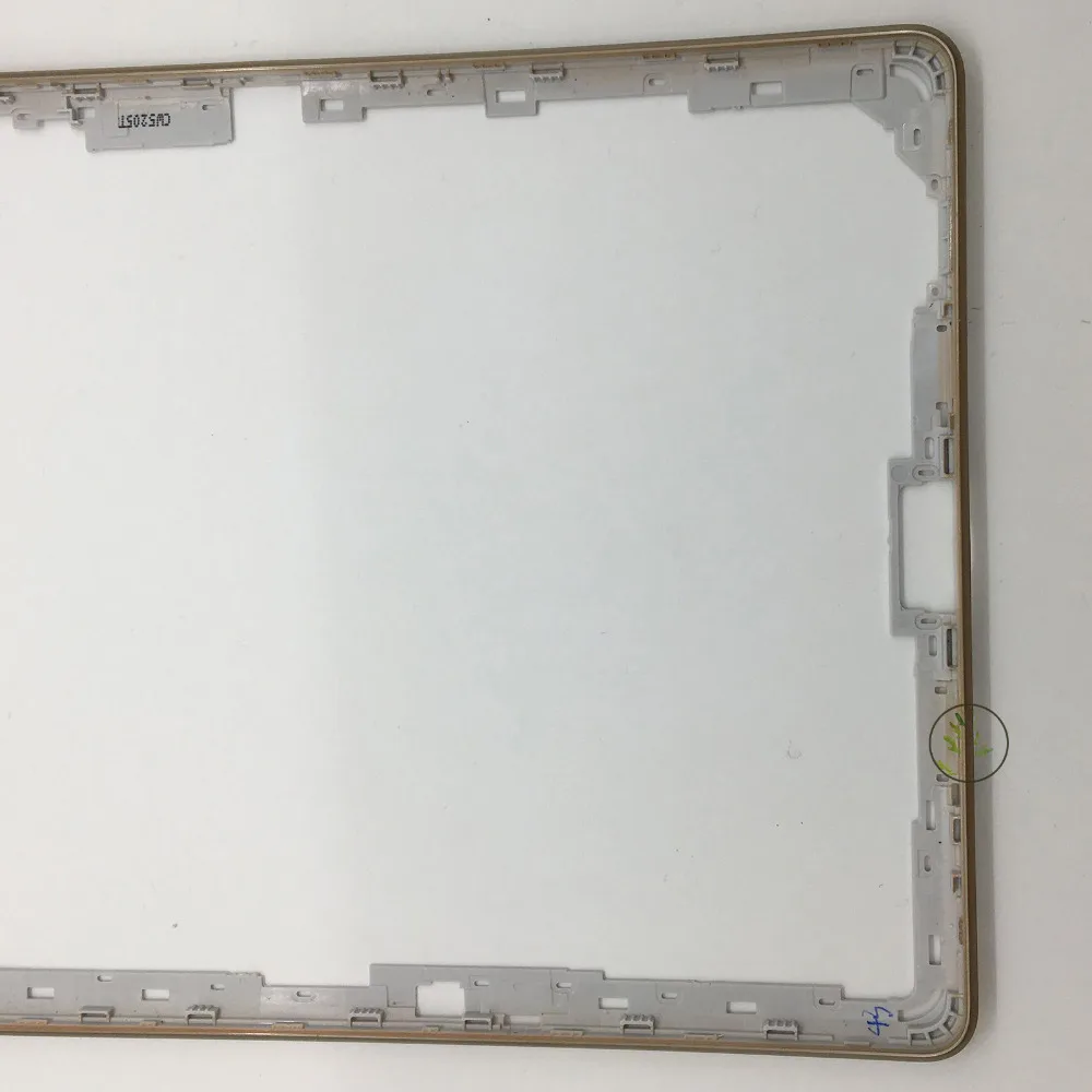 BINYEAE 1PCS Gold Front Bezel Frame Replacement/Apply For Samsung Galaxy Tab S 10.5" T805 T805C 3G/ T800 Wifi Version