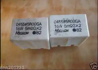 

DHL/EMS 2 LOTS 1PC Fanuc precision resistors 0455#5R00GA-A2