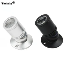 Tanbaby 6 шт./лот Светодиодный точечный светильник s мини светодиодный потолочный светильник s AC85-265V 1 Вт 3 Вт светильник для шкафа