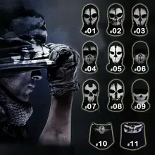 Máscara facial de caveira para motocicleta, máscara fantasma para ciclismo, motocicleta, cachecol, máscara, cs, ski, chapéu, halloween, para festa