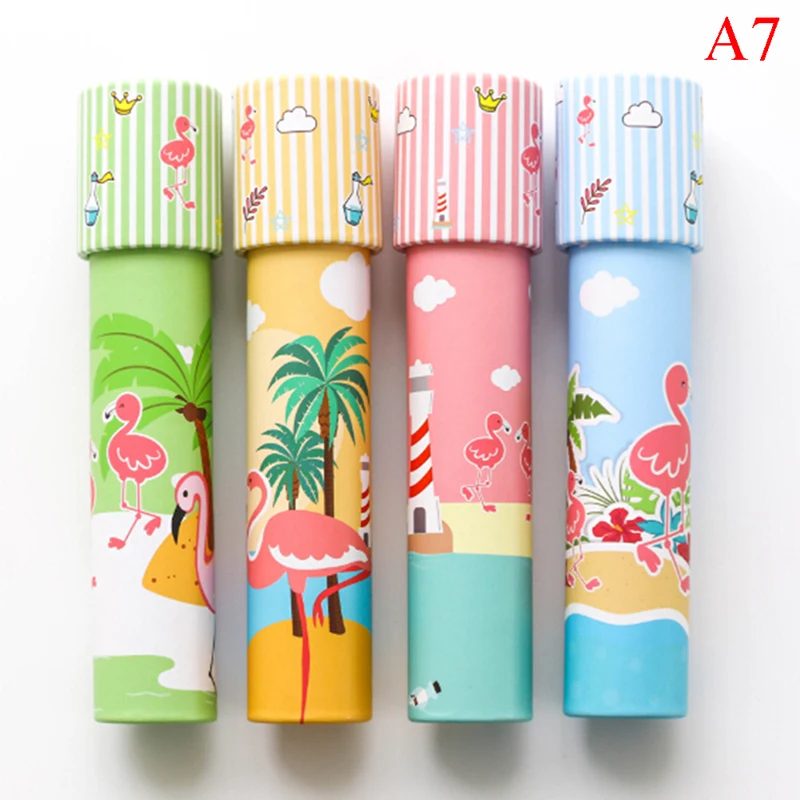 Cartoon Animals Kaleidoscope Scope Classic 3D Kaleidoscope Educational Toys Colorful Imaginative Best Gift For Kids Children - Цвет: 7