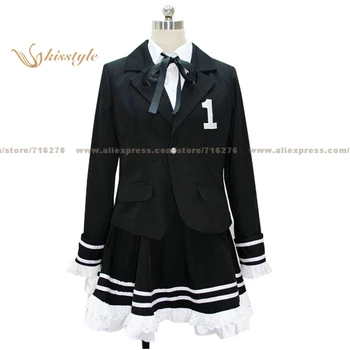 

Kisstyle Fashion VOCALOID Hatsune Miku Secret Police Uniform COS Clothing Cosplay Costume Whole Set