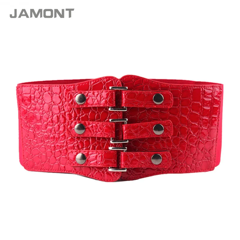 2018 Wide Elastic Cummerbunds Belts for Women Body Shape Retro Design Female Strap Slim Corset