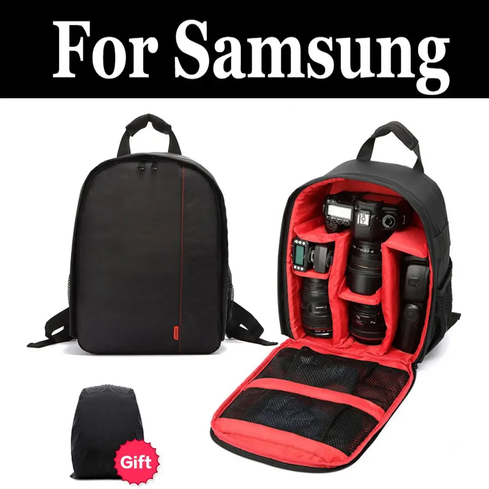

Photography Photo Case Lens Backpack For samsung WB650 WB600 WB1100F WB150F WB210 WB2200F WB250F WB30F WB350F WB35F WB2000