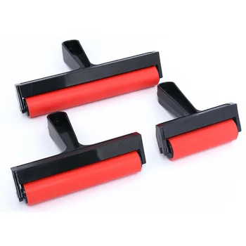 

15CM Ink Glue Roller Painting Roller Glue Roller Ink Block Stamping Brayers with Plastic Frame