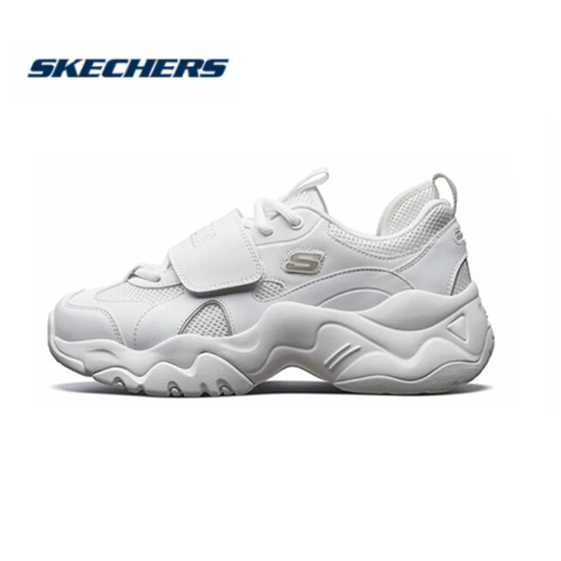 Skechers Женская обувь D'lites на платформе модная фирменная не сужающемся книзу