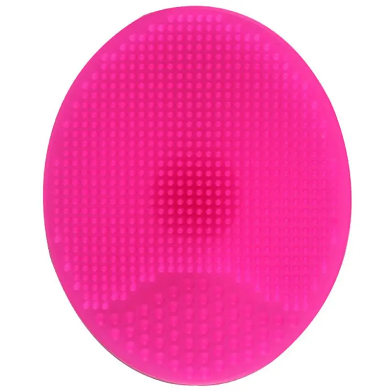 

2Pcs Spa Silicone Beauty Wash Pad Skin Scrub Cleaning Pad Wash Face Facial Exfoliating Brush Cleanser Tool