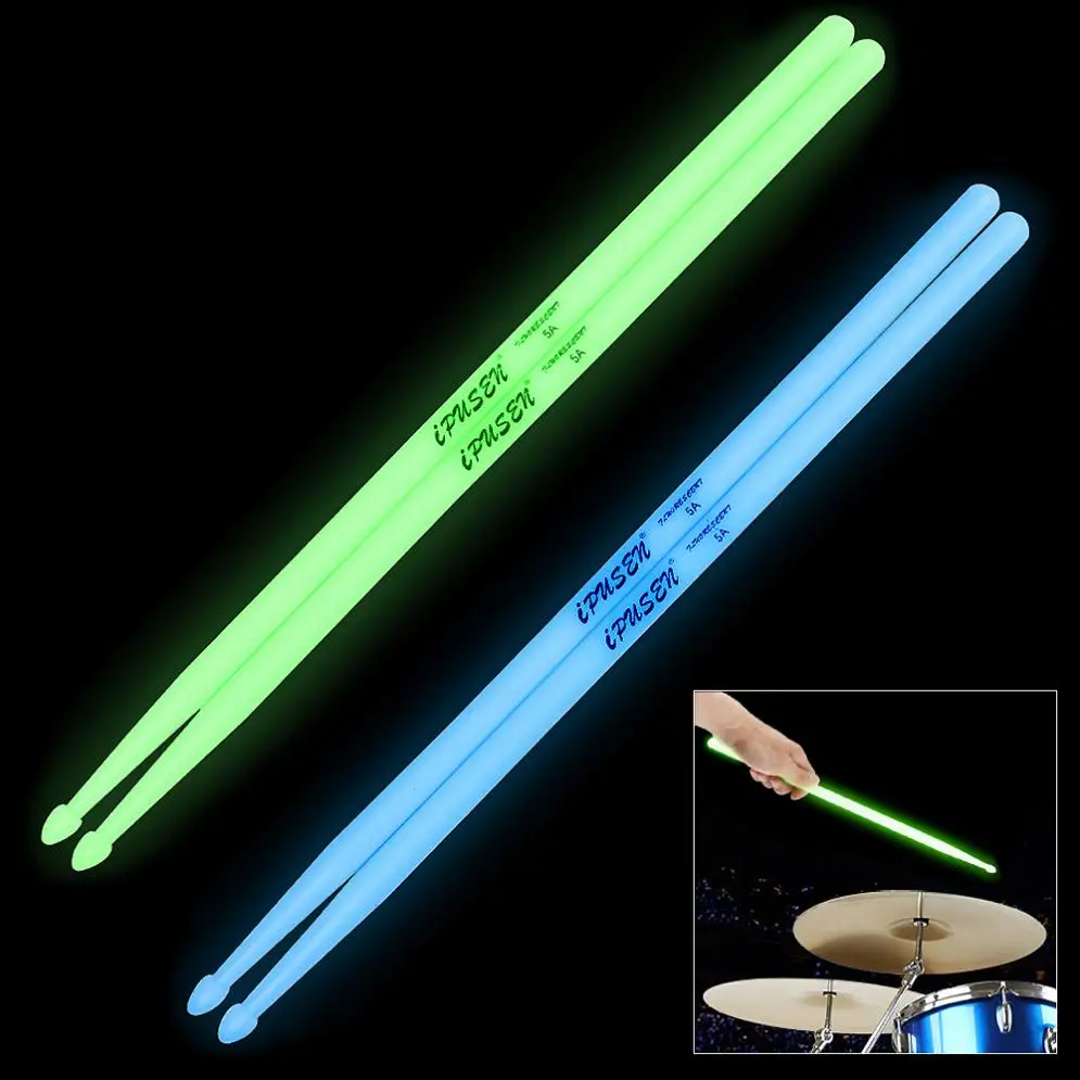 Buy Noctilucent 5A Drum Stick Glow in The Dark Stage