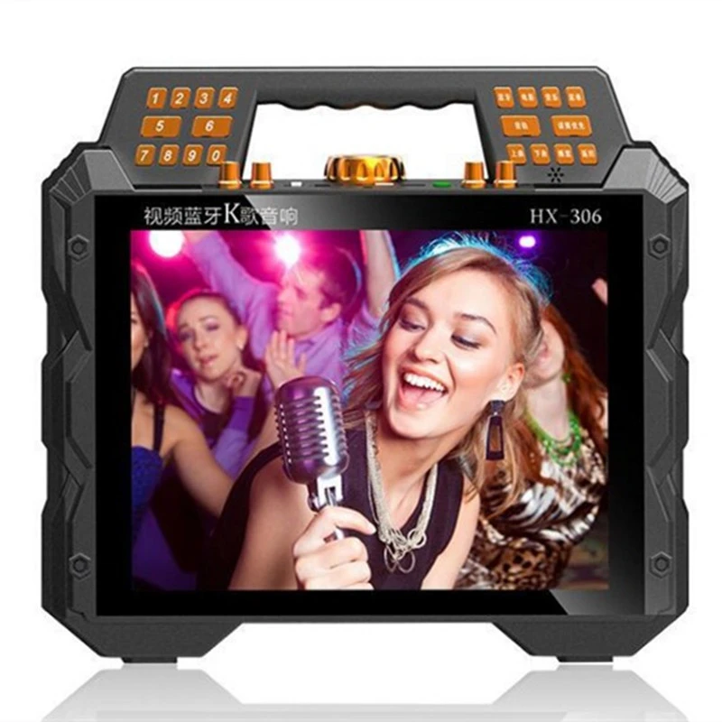 portable speaker with display