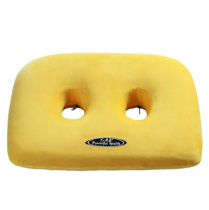 High Responsive Memory Foam coccyx Back Support Seat Cushion used in