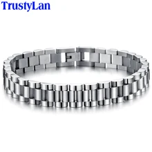 TrustyLan, модные ювелирные изделия, нержавеющая сталь, мужской браслет для мужчин, дружба, ручная цепочка, мужские браслеты для мужчин, браслет на руку