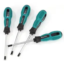 ALLOET 1,7/2,0/2,3/2,6 мм U-образная отвертка набор ручной Изолированная Отвертка Сталь отвертки комплект дома Применение ремонт ручной инструмент