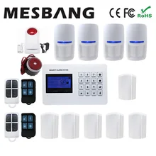 Приложение управления Домашняя GSM охранная сигнализация с русским Spaish английским языком DHL FedEx