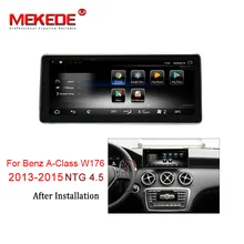MEKEDE Car Multimedia Lettore 4G lte Android 7.1 3 + 32G Auto DVD radio player Per Mercedes BENZ UN CLA GLA W176 2013-2015 NTG 4.5