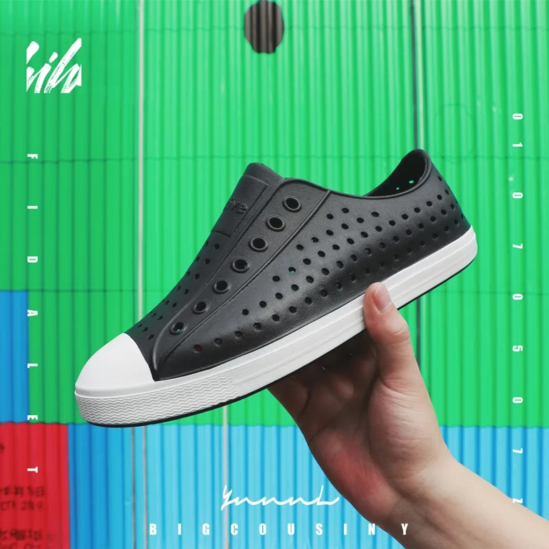 

Shoes Men Women Summer Sandals Beach Vacation Nativs Jelly Shoes Croc Shoes Flat Sandals Fashion 2019 Women Unisex Slip-On