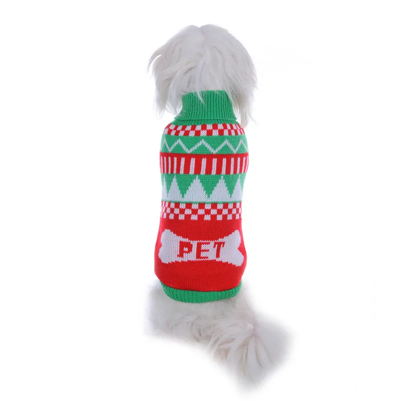 TAONMEISU модная теплая одежда для собак, Рождественский свитер для собак, пальто для собак, щенков, S/M/L/XL/XXL, 2 цвета, 1 шт