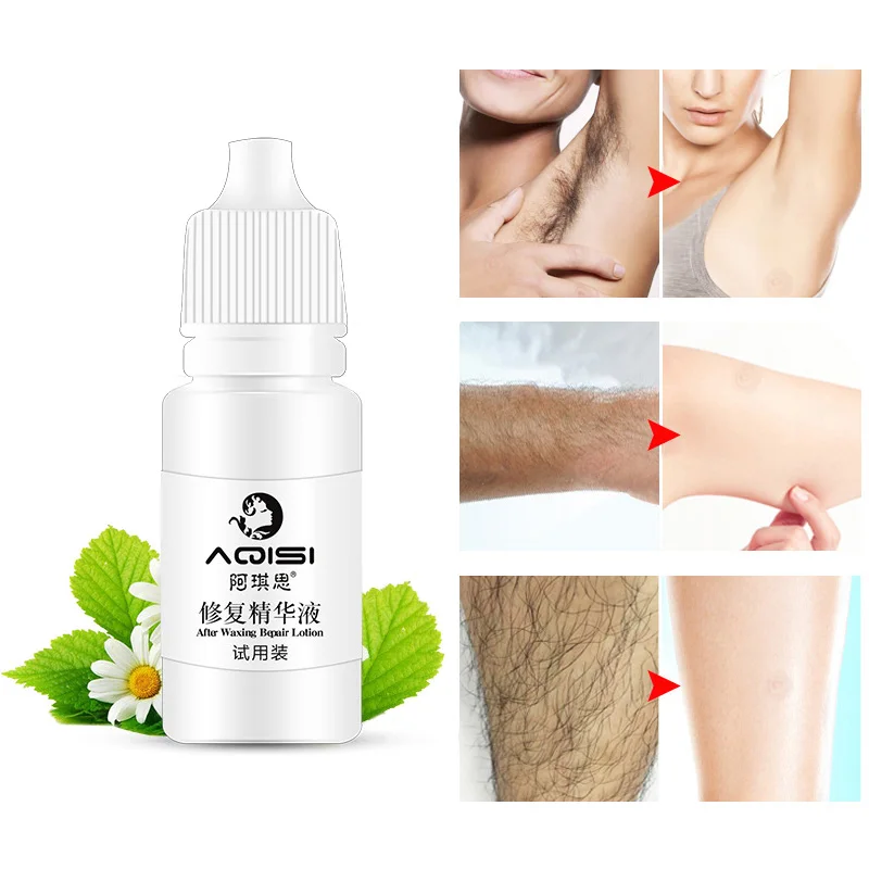 2018 Effective Herbal Permanent Hair Growth Inhibitor After Hair Removal Repair Nourish Essence Hair removal repair Liquid