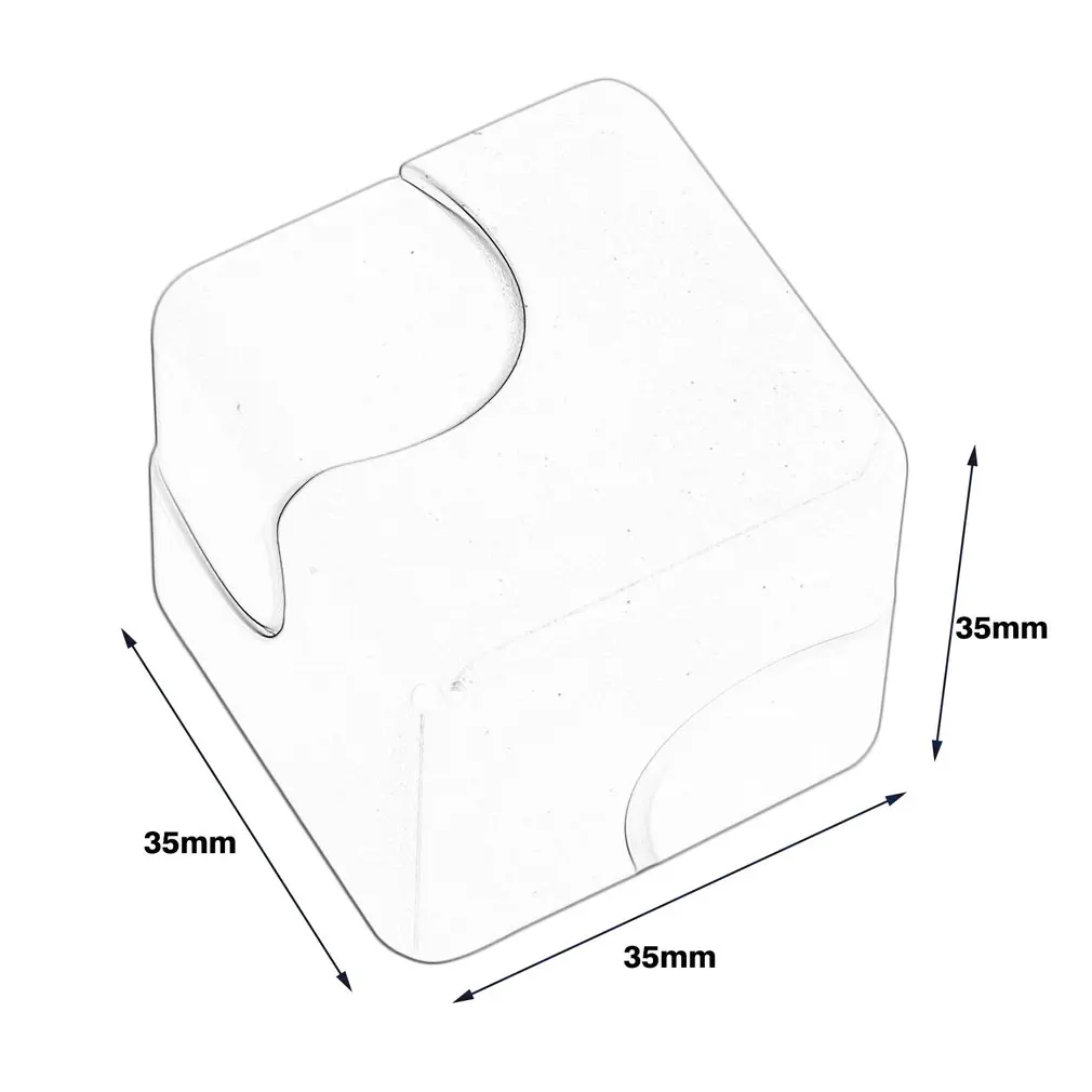 OCDAY модный квадратный палец кубик-Спиннер ручной Спиннер детские игрушки для взрослых антистресс Развивающие игрушки для СДВГ подарки 2 цвета