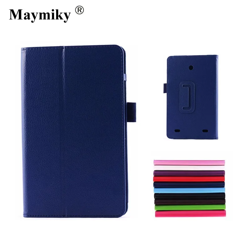 

For LG G Pad 8.0 V480 V490 Case Cover Solid Filp Litchi Leather Protective Back Cover for LG G Pad V480 8.0 inch Case+free gift