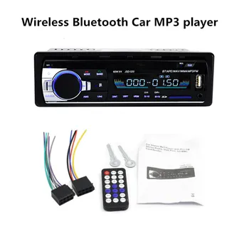 

12V Autoradio 1 Din Car Radio JSD-520 Car Stereo Bluetooth Audio MP3 Recorder USB SD AUX Input Auto Radio Car Player Subwoofer
