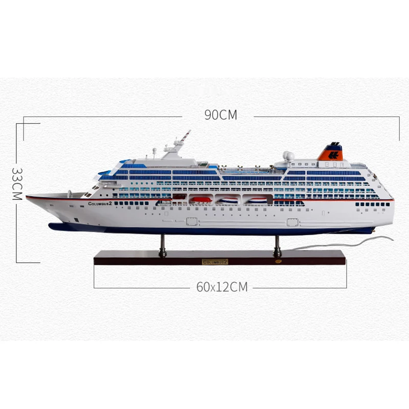 Средиземноморский Коламбус большая Круизная Модель Ремесло корабль украшения модель корабля подарки руководство Европейский ремесло аксессуары